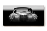 Sinus Art Wandbild 120x80cm Charismatischer Oldtimer in stilvoller Frontalansicht verleiht dem Raum Charakter und Dynamik