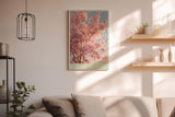 Paul Sinus Wandbild in 40x60cm Sakura Sky – prächtiger Kirschbaum in voller Blüte vor blauem Himmel