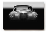 Sinus Art Wandbild 120x80cm Charismatischer Oldtimer in stilvoller Frontalansicht verleiht dem Raum Charakter und Dynamik