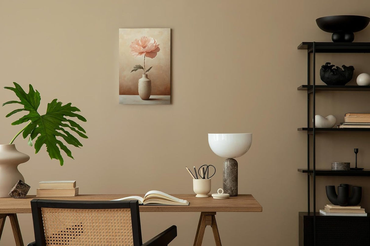 Paul Sinus 60x90cm Wandbild Zeitlose Blütenkraft – Eindrucksvolles Blumenmotiv mit Fokus auf florale Ästhetik