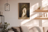 Paul Sinus Wandbild in 40x60cm The Floral Portrait – Stilvolle Kunst mit floraler Symbolik und zeitloser Eleganz