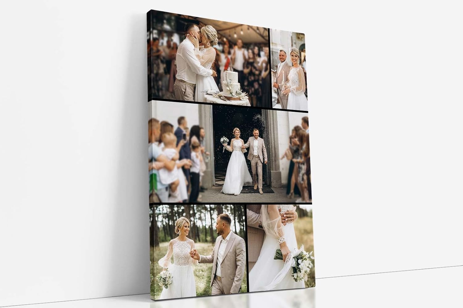 Paul Sinus Wandbild Collage - SOFORT ONLINE Upload - exklusives Bild Personalisieren Sie Ihre Fotos auf Leinwand - in verschiedenen Größen erhältlich