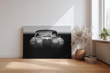Sinus Art Wandbild 120x80cm Charismatischer Oldtimer in stilvoller Frontalansicht verleiht dem Raum Charakter und Dynamik
