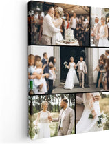 Paul Sinus Wandbild Collage - SOFORT ONLINE Upload - exklusives Bild Personalisieren Sie Ihre Fotos auf Leinwand - in verschiedenen Größen erhältlich