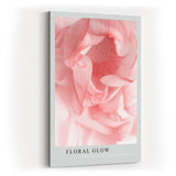 Paul Sinus Kunstdruck 40x60cm Floral Glow Lotusblüte Rosa Nahaufnahme Blume Aquarelloptik