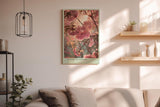 Paul Sinus Wandbild in 40x60cm Spring Blossoms – romantische Kirschblüten im sanften Frühlingslicht in zarter Farbgestaltung