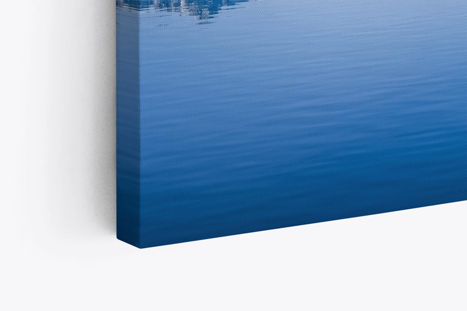Paul Sinus Wandbild 120x80cm Alpen Alpensee Berglandschaft See Blau Natur Schneegipfel