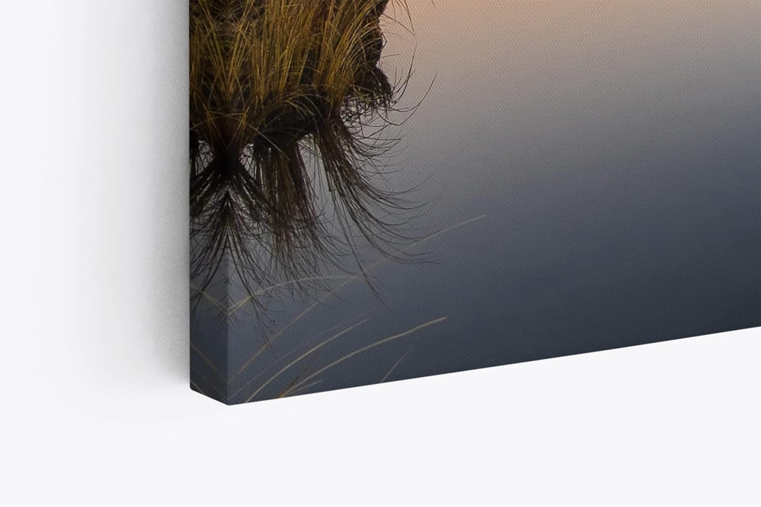 Paul Sinus Wandbild 120x80cm Taranaki Vulkan Neuseeland See Berg Sonnenuntergang