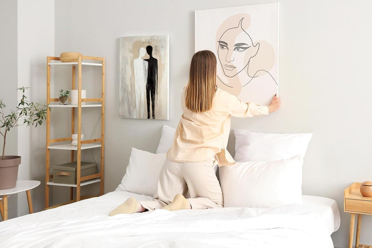 Paul Sinus 60x90cm Wandbild Starke Harmonie – Berührendes Fokuskunstwerk als Leinwandbild mit Holzrahmen