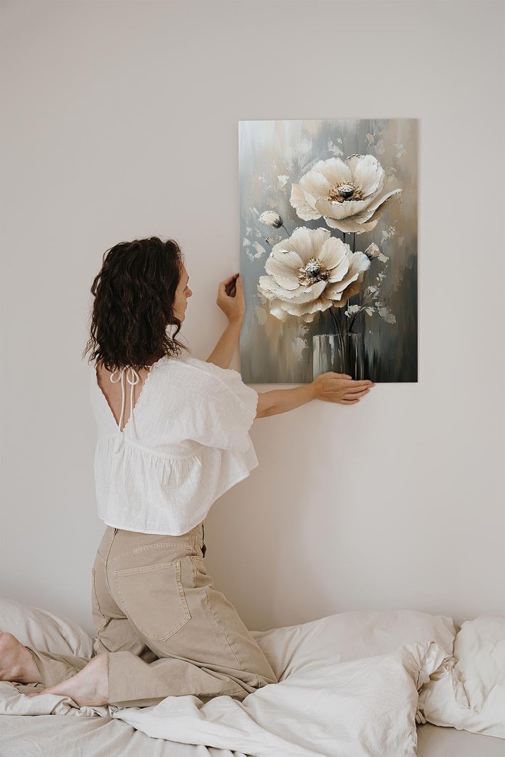 Paul Sinus 60x90cm Wandbild Magische Blütenpracht – Faszinierende Blumenkomposition als stilvolles florales Kunstwerk