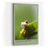 Paul Sinus Kunstdruck 40x60cm Frosch Natur Dschungel Tierkunst grün witzig Little Guardian