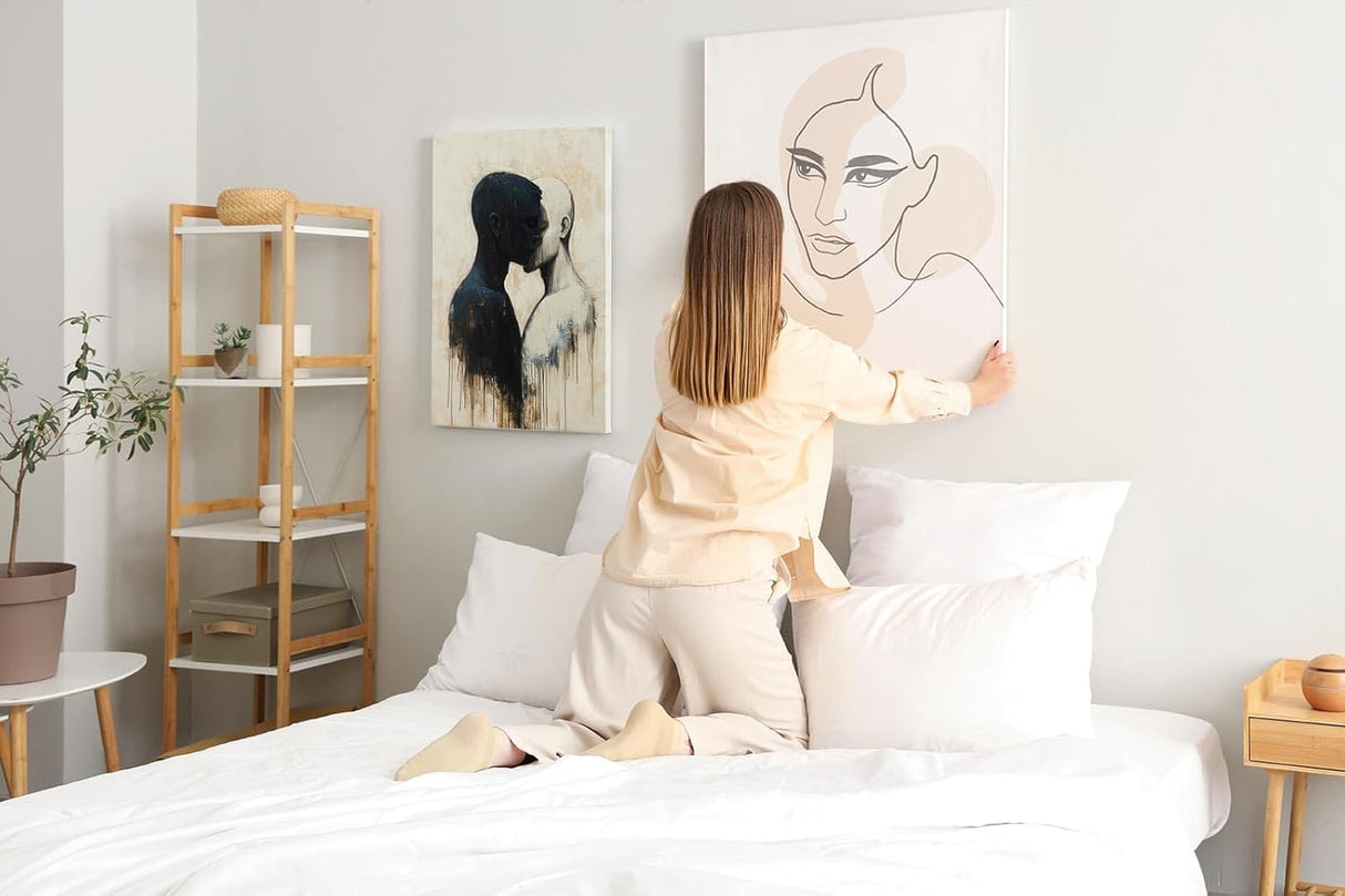 Paul Sinus 60x90cm Wandbild Kraft der Gegensätze – Ausdrucksstarke Verschmelzung zweier Seelen im Fokuskunstwerk erleben