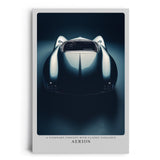 Paul Sinus Leinwandbild 80x120cm Leinwandbild Aerion – Visionäres Automobil-Design mit klassischer Eleganz, futuristische Linien, exklusive Ästhetik