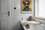 Paul Sinus Leinwandbild 40x60cm México – Día de los Muertos, Totenkopf, Kunst, Tradition, Farben, Kultur, Mystik, Azteken, Festival, Mexiko, Leben