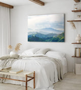 Paul Sinus Wandbild 120x80cm Berglandschaft Thailand Grüne Natur Berge Berghügel