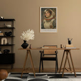 Paul Sinus Leinwandbild 60x90cm Stellar Dreamer – Faszinierendes Leinwandbild einer jungen Astronautin mit hoffnungsvollem Blick ins All