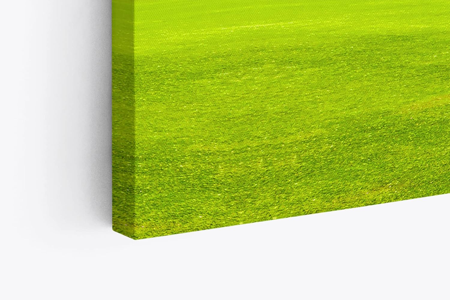 Paul Sinus Wandbild 120x80cm Grüne Wiese Bäume Natur Landschaft Sommer