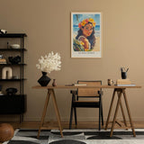 Paul Sinus Leinwandbild 80x120cm Aloha Spirit – Frau, Hawaii, Tropen, Blumenkranz, Strand, Ozean, Sonne, Natur, Exotik, Schönheit, Wärme, Leichtigkeit