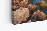 Paul Sinus Wandbild 120x80cm Berge Bergsee Alpen Landschaftsbild Natur Gebirge