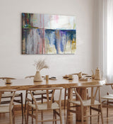 Paul Sinus Wandbild 120x80cm Abstrakte Farben Flecken Modern Kunstvoll Chaotisch
