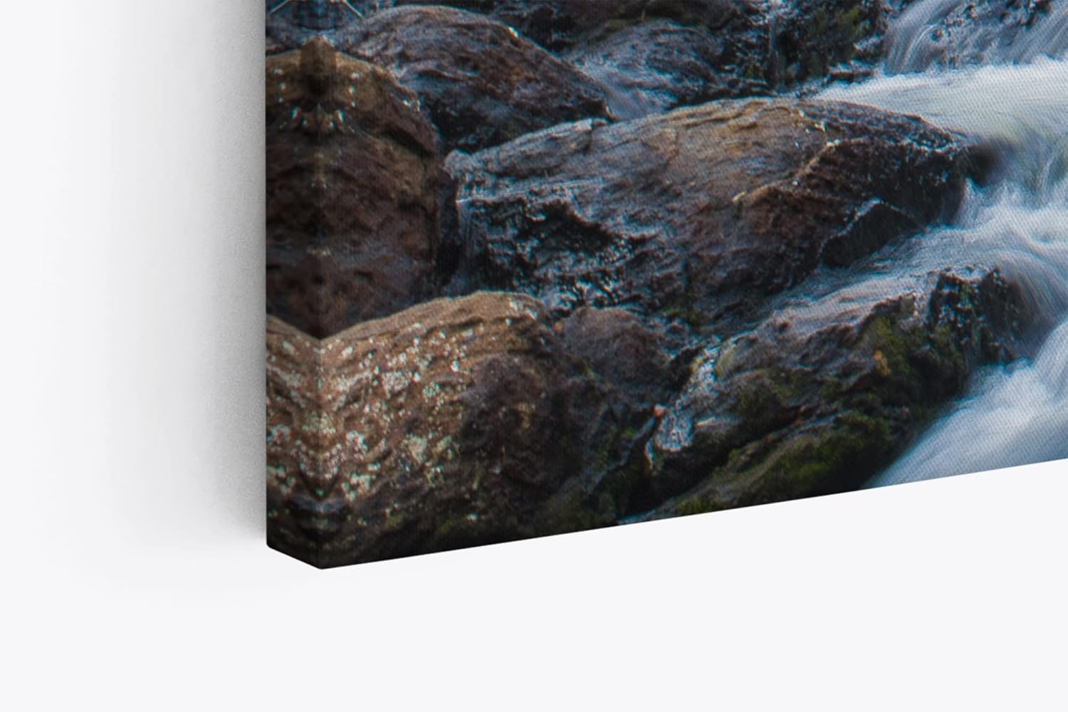 Paul Sinus Wandbild 120x80cm Wasserfälle im Dschungel Thailand Grün Natur