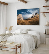 Paul Sinus Wandbild 120x80cm Felsen Felsformation Berge Natur schottische Landschaft