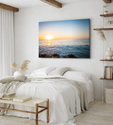 Paul Sinus Wandbild 120x80cm Sonnenuntergang Horizont Ozean Meer Abendröte
