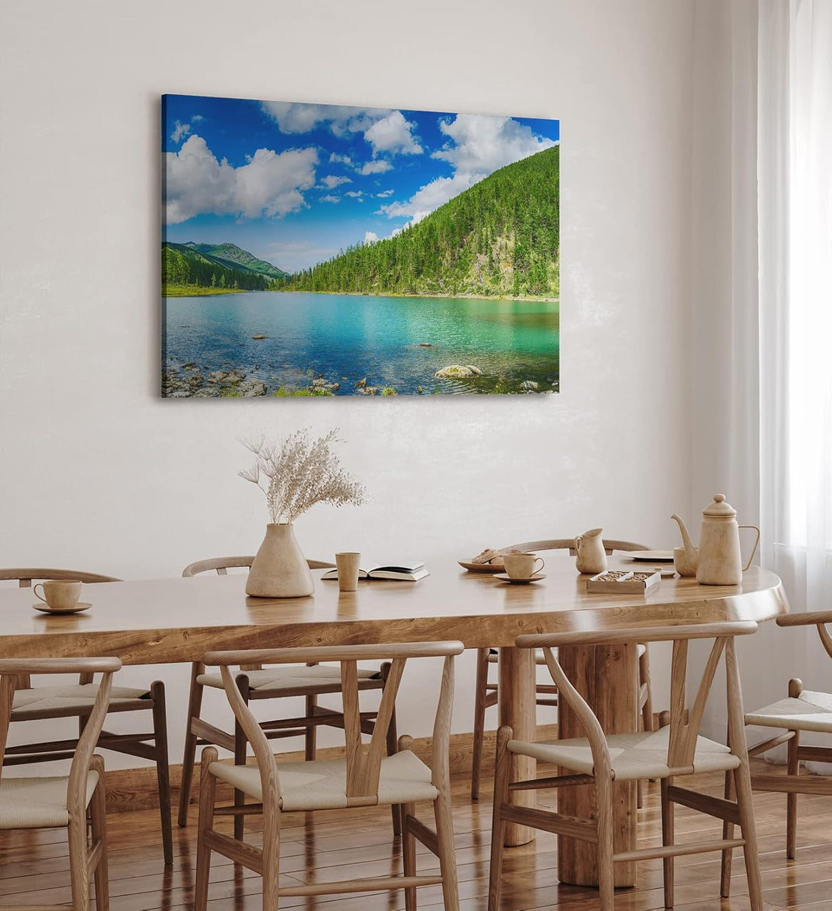Paul Sinus Wandbild 120x80cm See Granitsee USA Natur Berge Bergsee