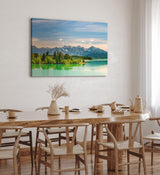 Paul Sinus Wandbild 120x80cm Forggensee Deutschland See Landschaft Berge Natur