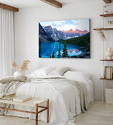 Paul Sinus Wandbild 120x80cm Moraine Lake Kanada Bergsee Berge See Natur