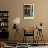 Paul Sinus Leinwandbild 60x90cm Leinwandbild New York City Nachtleben urbane Eleganz moderne Kunst geheimnisvolle Atmosphäre Lichter der Stadt