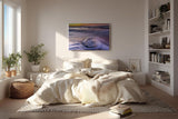 Sinus Art Wandbild 120x80cm Kristallklares Eis in kontrastreicher Flut – kraftvolle Komposition mit künstlerischem Charakter