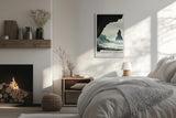 Paul Sinus Leinwandbild 40x60cm Leinwandbild Reynisdrangar Island Naturgewalt beeindruckende Wellen mystische Landschaft rauer Charme Nordatlantik