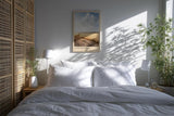 Paul Sinus Kunstdruck 40x60cm Country Light Feldweg in goldener Landschaft unter weitem Himmel