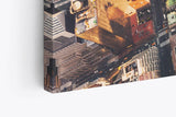 Paul Sinus Wandbild 120x80cm New York aus der Vogelperspektive Wolkenkratzer Hochhäuser
