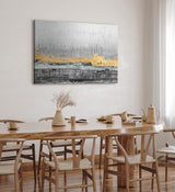 Paul Sinus Wandbild 120x80cm Abstrakte Struktur Risse Kratzer alte Farben Modern