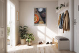 Paul Sinus Kunstdruck 40x60cm Sweet Moments mit Kaffee, Muffins und Gewürzen auf Holzbrett