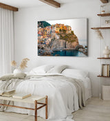 Paul Sinus Wandbild 120x80cm Cinque de Terre Italien Küstenstadt Klippe Mittelmeer