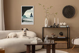 Paul Sinus Leinwandbild 40x60cm Leinwandbild Reynisdrangar Island Naturgewalt beeindruckende Wellen mystische Landschaft rauer Charme Nordatlantik