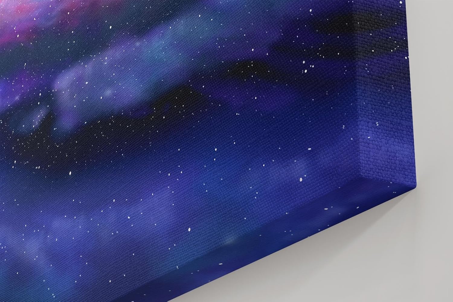 Sinus Art Wandbild 120x80cm Spiralförmige Galaxie mit hell leuchtendem Zentrum im Weltraum – geheimnisvoll und schön