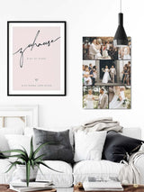 Paul Sinus Wandbild Collage - SOFORT ONLINE Upload - exklusives Bild Personalisieren Sie Ihre Fotos auf Leinwand - in verschiedenen Größen erhältlich