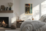 Paul Sinus Leinwandbild 60x90cm Leinwandbild New York City Nachtleben urbane Eleganz moderne Kunst geheimnisvolle Atmosphäre Lichter der Stadt