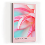 Paul Sinus Kunstdruck 40x60cm Floral Blush mit Nahaufnahme zarter rosafarbener Blütenblätter