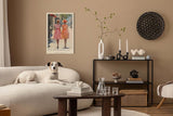 Paul Sinus Leinwandbild 60x90cm Leinwandbild San Francisco nostalgische Eleganz romantische Spaziergangsstimmung impressionistische Stadtansicht Vintage