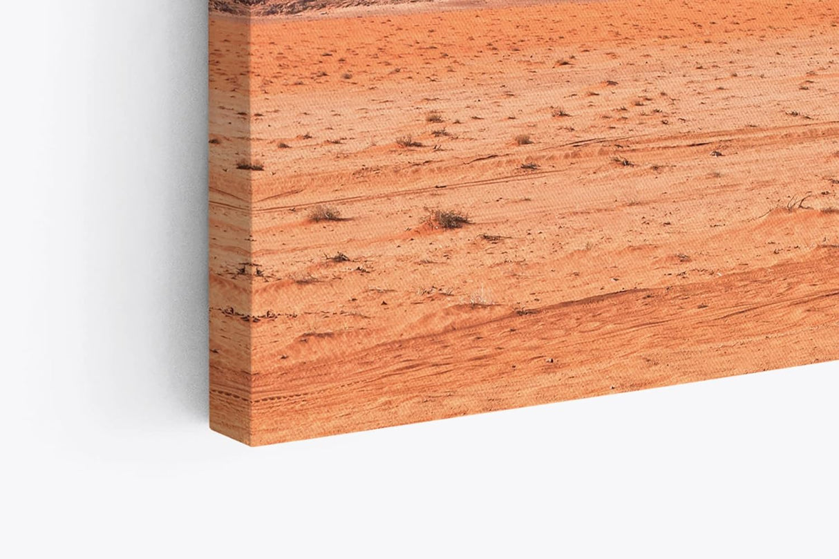 Paul Sinus Wandbild 120x80cm Wadi Rum Jordanien Wüstenlandschaft Berge Jebel Umm Ishrin