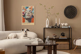 Paul Sinus Leinwandbild 40x60cm Leinwandbild Floral Dream moderne Kunst Naturverbundenheit ästhetische Eleganz Blumenpracht sinnliche Harmonie
