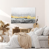 Paul Sinus Wandbild 120x80cm Abstrakte Struktur Risse Kratzer alte Farben Modern