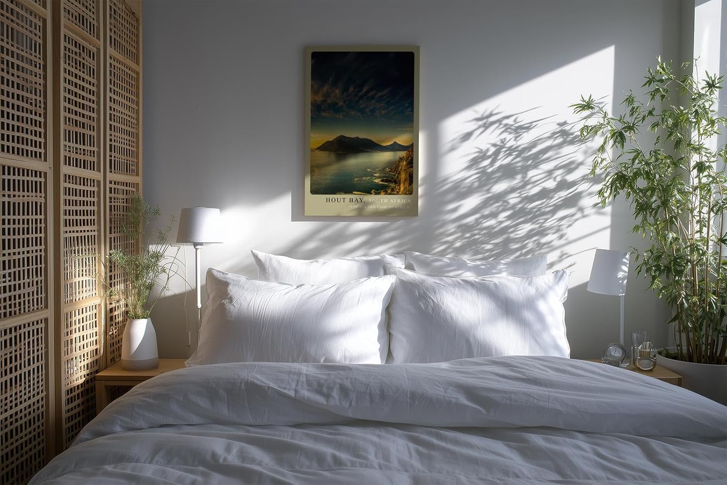 Paul Sinus Kunstdruck 40x60cm Hout Bay Südafrika – dramatische Küstenlandschaft im Sonnenuntergang