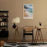 Paul Sinus Leinwandbild 60x90cm Leinwandbild Costa Brava mediterrane Küste Meeresrauschen traumhafte Natur spanische Landschaft sommerliche Ästhetik