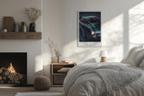 Paul Sinus Leinwandbild 40x60cm Aurelio GT – Luxus, Eleganz, Geschwindigkeit, Sportwagen, Design, Retro, Zukunft, Stil, Automobil, Exklusivität